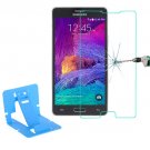 Anti-explosion Tempered Glass Protector & Card Holder for Samsung Galaxy Note 4