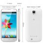 5.5"  ZTE U968 4GB White Android 4.2 Capacitive Screen Smartphone Dual Sim GSM