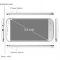 5.5"  ZTE U968 4GB White Android 4.2 Capacitive Screen Smartphone Dual Sim GSM