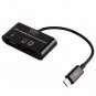 High Quality Card Reader + HUB for OTG Mobile Phone, Support SD / MMC / TF Card