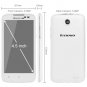 Lenovo A516 4GB 4.5" 3G Android 4.2.2 Smartphone MTK6572 Dual Core Dual SIM