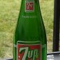 Fresh Up With 7-Up Vintage 60s 7-Up Glass Soda Bottle 7 oz.