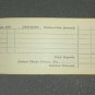 Antique Early 1900s Checkbook BROOKLYN Home Trust Company Of NY 35 Unused Blank Checks