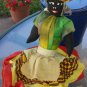 Vintage Caribbean Primitive Folk Art Handmade Cloth Rag Doll St Thomas V.I.