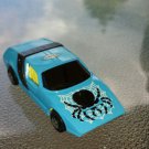 Vintage 70s Matchbox Superfast No VIII BLACK WIDOW 1972 Diecast Toy Car EX