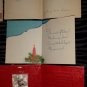 Vintage 1940s Christmas Greeting Cards Set of 3
