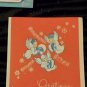 Vintage 1940s Christmas Greeting Cards Set of 3
