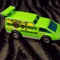 Vintage 70s HOT WHEELS Neon Green Spoiler Sport 1976 Hong Kong Diecast Toy Car Van