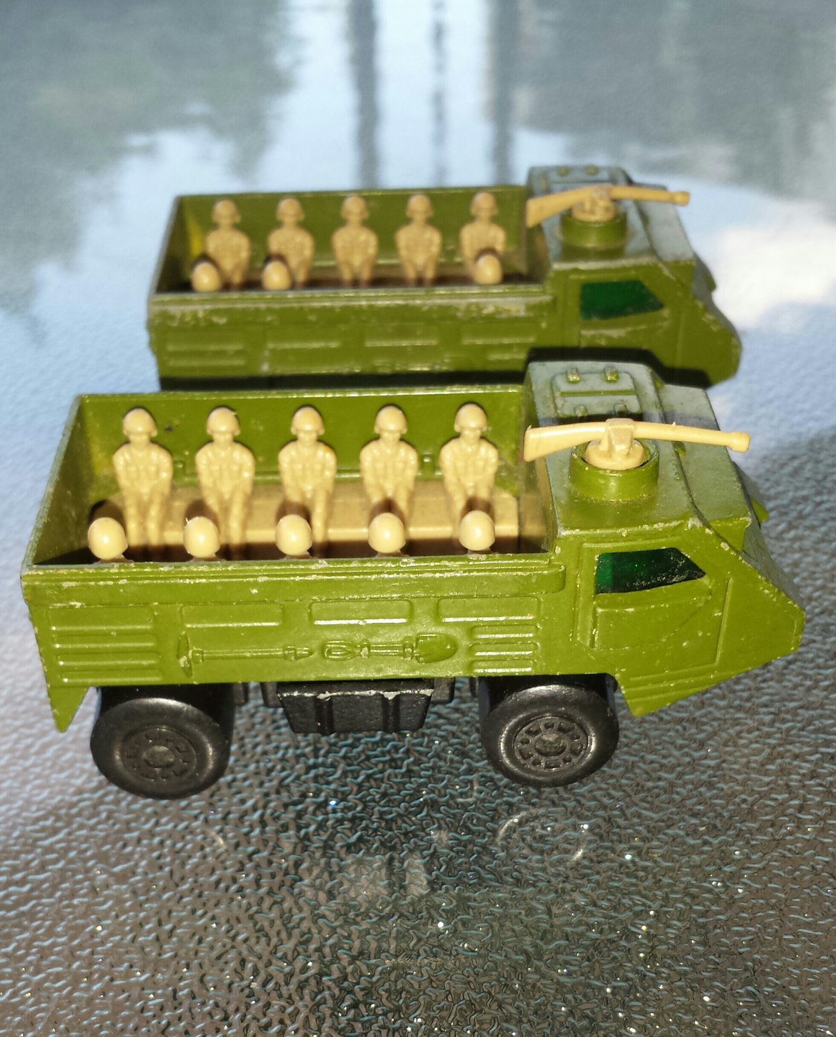 Vintage 70s Matchbox Superfast No 54 Army Personnel Carrier 1976