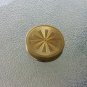 Vintage Antique 1930s 1940s Red Rouge Mirrored Cosmetic Brass Compact vintage vanity