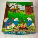 Vintage 80s SMURFS Milton Bradley Puzzle w/ Box