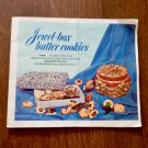 Jewel-Box Butter Cookies Pillsbury’s Best Flour Vintage 60s Recipe Booklet