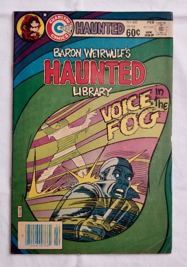Vintage Charlton Baron Weirwulfâ��s Haunted Library Horror Comic Vol 12 No 60 Feb â��82