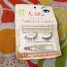 Vintage MOD 70s Maybelline False Eyelashes Real Natural Hair Lashes Soft Brown in original package