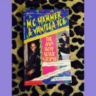 M.C. Hammer & Vanilla Ice The Hip-Hop Never Stops! Vintage Paperback Book 1991
