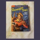 Gunsight Trail by Alan Le May 1931 Vintage Western Pulp Fiction Paperback Novel