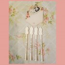 Vintage Wedding Bride & Groom Mixed Lot Bridal Cocktail Stirrers & Table Place Card