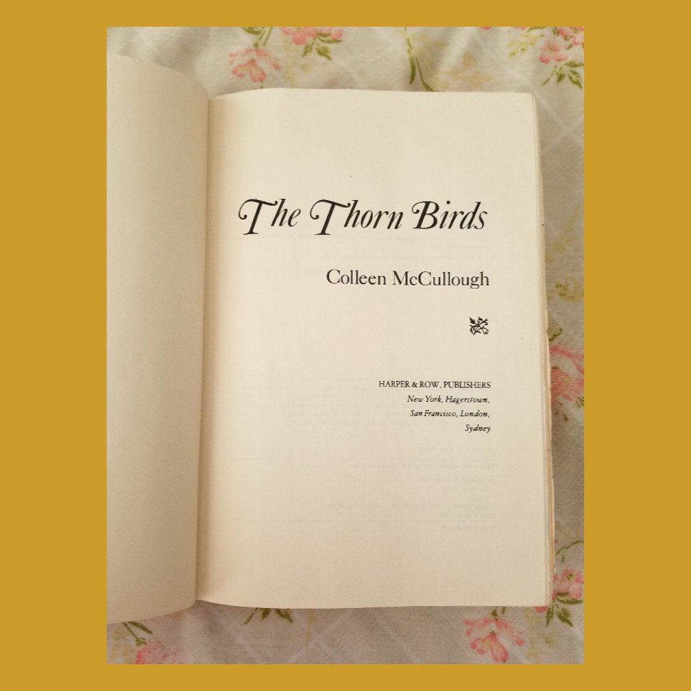 the thorn birds is a 1977 the thorn birds is a 1977