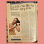 Vintage 80s Ladies Magazine SPRING High Energy Living Premier Issue April 1982