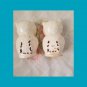 Vintage 50s Ceramic Hand Painted Winking Owl Salt and Pepper Shakers Shawnee Pottery
