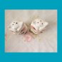 Vintage 50s Ceramic Hand Painted Winking Owl Salt and Pepper Shakers Shawnee Pottery