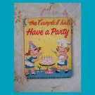 The Campbell Kids Have A Party Rand McNally Vintage Children’s Book 1st Edition 1954