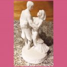 Vintage Y2K Bride & Groom Wedding Bridal Porcelain Figurine