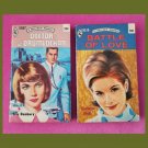 VTG 60s Harlequin Romance Paperback Novels Doctor at Drumlochan & Battle Of Love Bundle of 2 VTG 60s Harlequin Romance Paperback Novels Doctor at Drumlochan & Battle Of Love Bundle of 2
