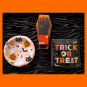 Halloween 3-piece Party Table Set: Napkins, Plates & Cutlery NEW