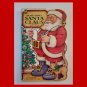Here Comes Santa Claus M. Hover Golden Books Vintage Childrenâs Christmas Board Book