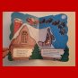 Here Comes Santa Claus M. Hover Golden Books Vintage Childrenâs Christmas Board Book