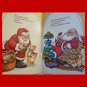 Here Comes Santa Claus M. Hover Golden Books Vintage Childrenâs Christmas Board Book