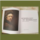 Rembrandt By Rembrandt The Self-Portraits Book Hardcover Art Book