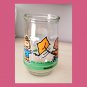 Vintage 90s Welchâs Peanuts #3 Letâs See If It Flies Glass Jelly Jar Charlie Brown and Sally