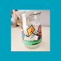 Vintage 90s Welchâs Peanuts #3 Letâs See If It Flies Glass Jelly Jar Charlie Brown and Sally