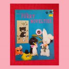 Vintage 70s You Can Make Furry Novelties Kitschy Craft Booklet