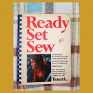 Ready Set Sew By Butterick Vintage 1971 First Edition Sewing Guide Book