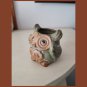 Retro Cutie Owl Small Ceramic Planter Flower Pot Figurine