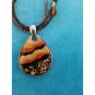 KC Boho Retro Earrings & Beaded Pendant Necklace Set NEW autumn fall colors