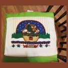 Vintage 90s Noah’s Ark Theme Christmas Holiday Kitchen Towel