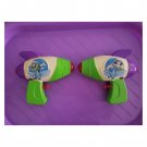 Vintage Y2K Disney Pixar Toy Story Buzz Lightyear Character Water Blaster Toys set of 2