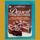 Dessert Cooking Class Cookbook Vintage Softcover Binder Dessert Recipes Cookbook 1982 Dessert Cooking Class Cookbook Vintage Softcover Binder Dessert Recipes Cookbook 1982