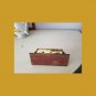 Vintage MCM Brass Metal Perpetual Rolling Day Date Desk Calendar