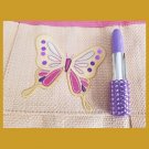 Glam Purply Lilac Bling Novelty Lipstick Pen w/Rhinestones NEW
