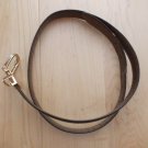 Lauren Ralph Lauren Croc Embossed Reversible Black Brown Leather Belt Nordstrom