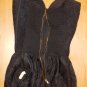 NWD Devlin Peplum Bustier Black Size XS Nordstrom MSRP $68