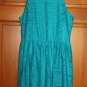 NWD Socialite Crochet Turquoise Skater Dress Size M Juniors Nordstrom $46