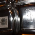 NWOB Villeroy & Boch 4 Part Server Platter Chrome New Wave Ethno