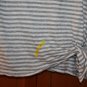 NWD Michael Kors Womens Striped Tie Front Shirt Size XS Nordstrom