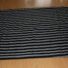 NWD Echo Design Denim Stripe Oblong Scarf Black & Gray Nordstrom